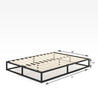 10 inch Joseph metal platforma bed frame dimensions