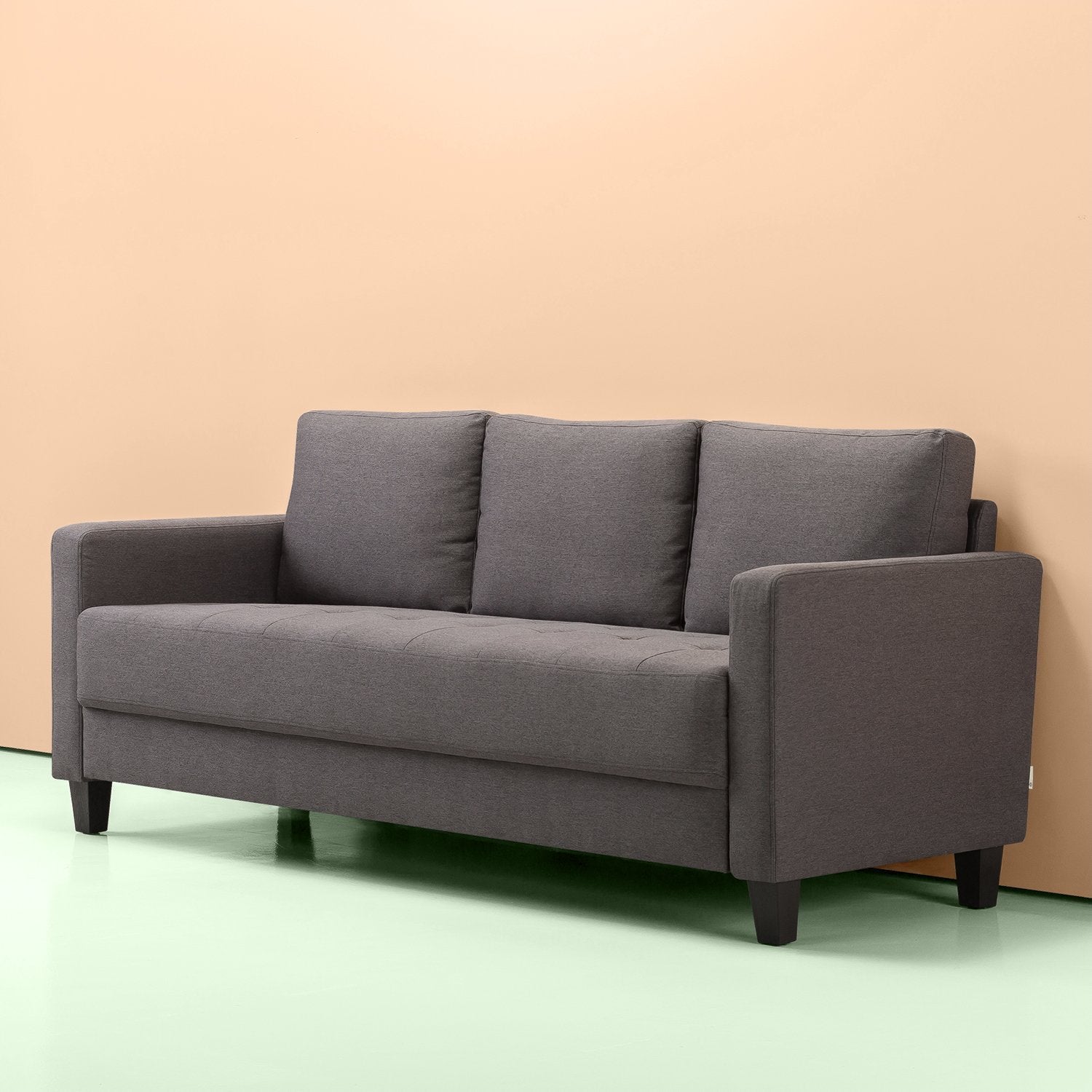 Steel Grey Modern Sofa