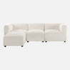 luca reversible sofa in boucle