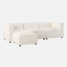 luca reversible sofa in boucle