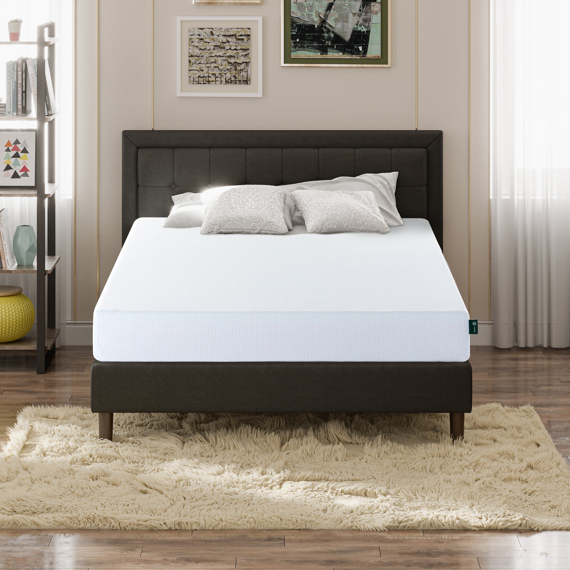 Santiago Wood Platform Bed Frame