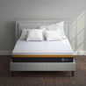 Cooling Copper Adaptive Hybrid Mattress on bed frame