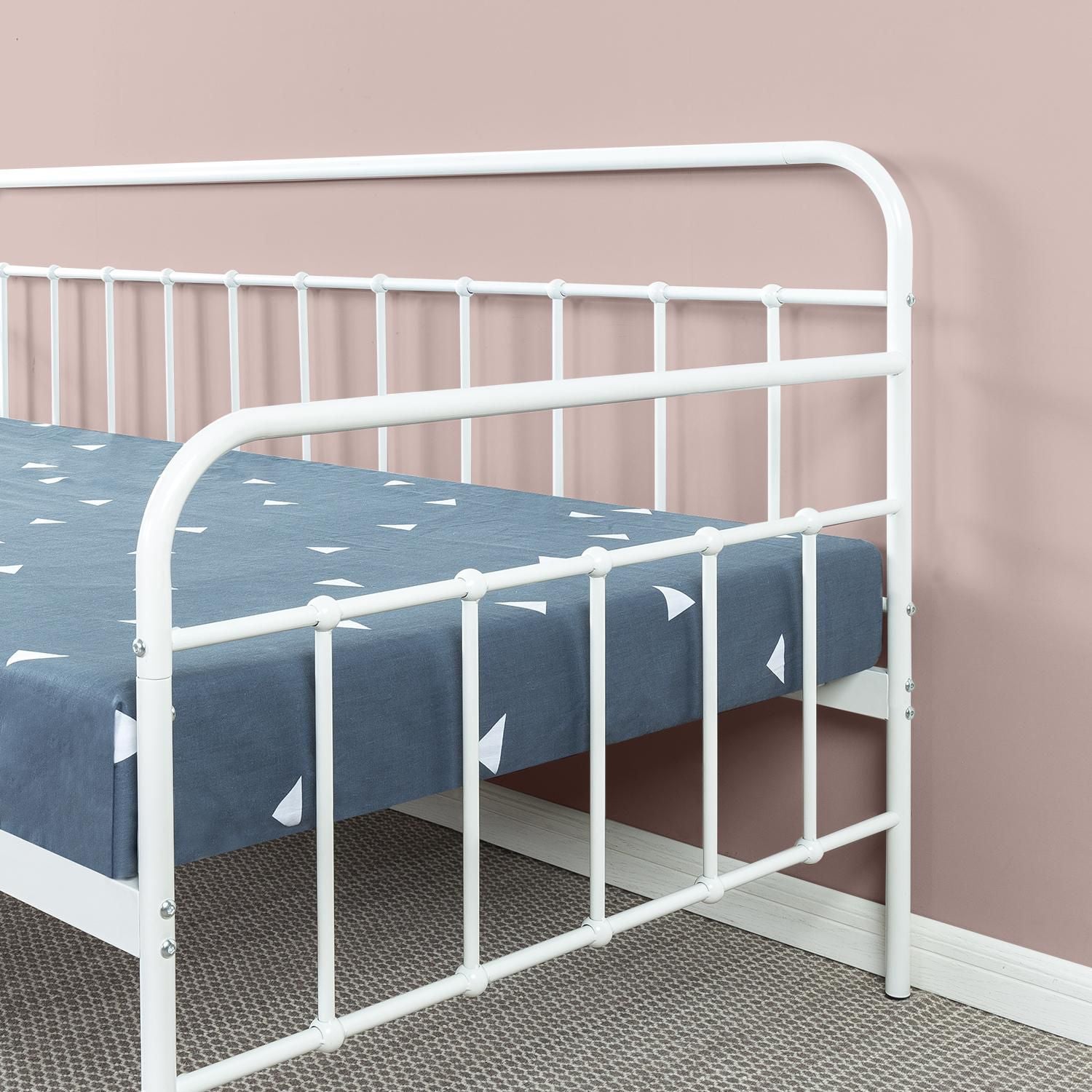 Florence Metal Daybed with Trundle