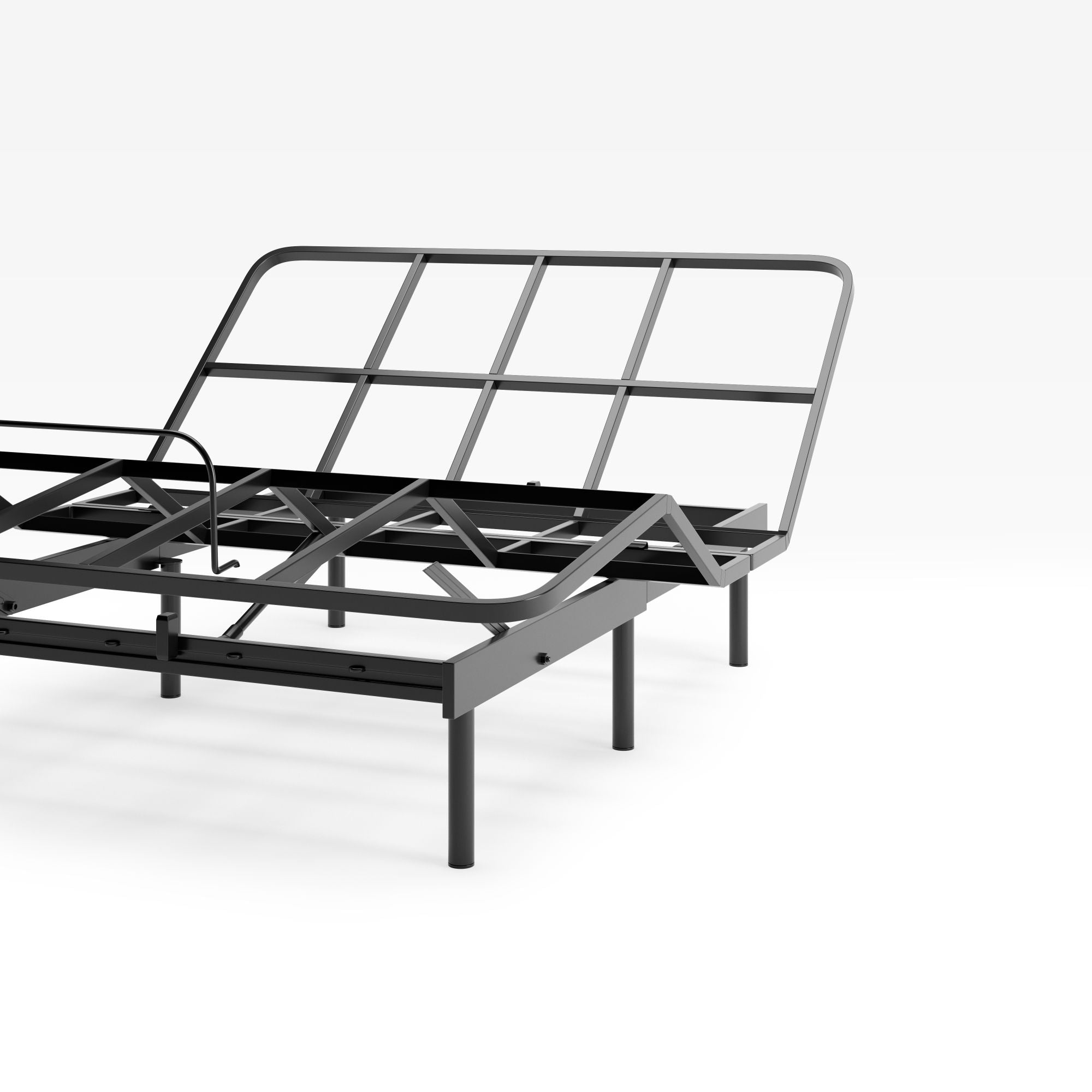 Adjustable Metal Bed Frame with Head and Foot Incline