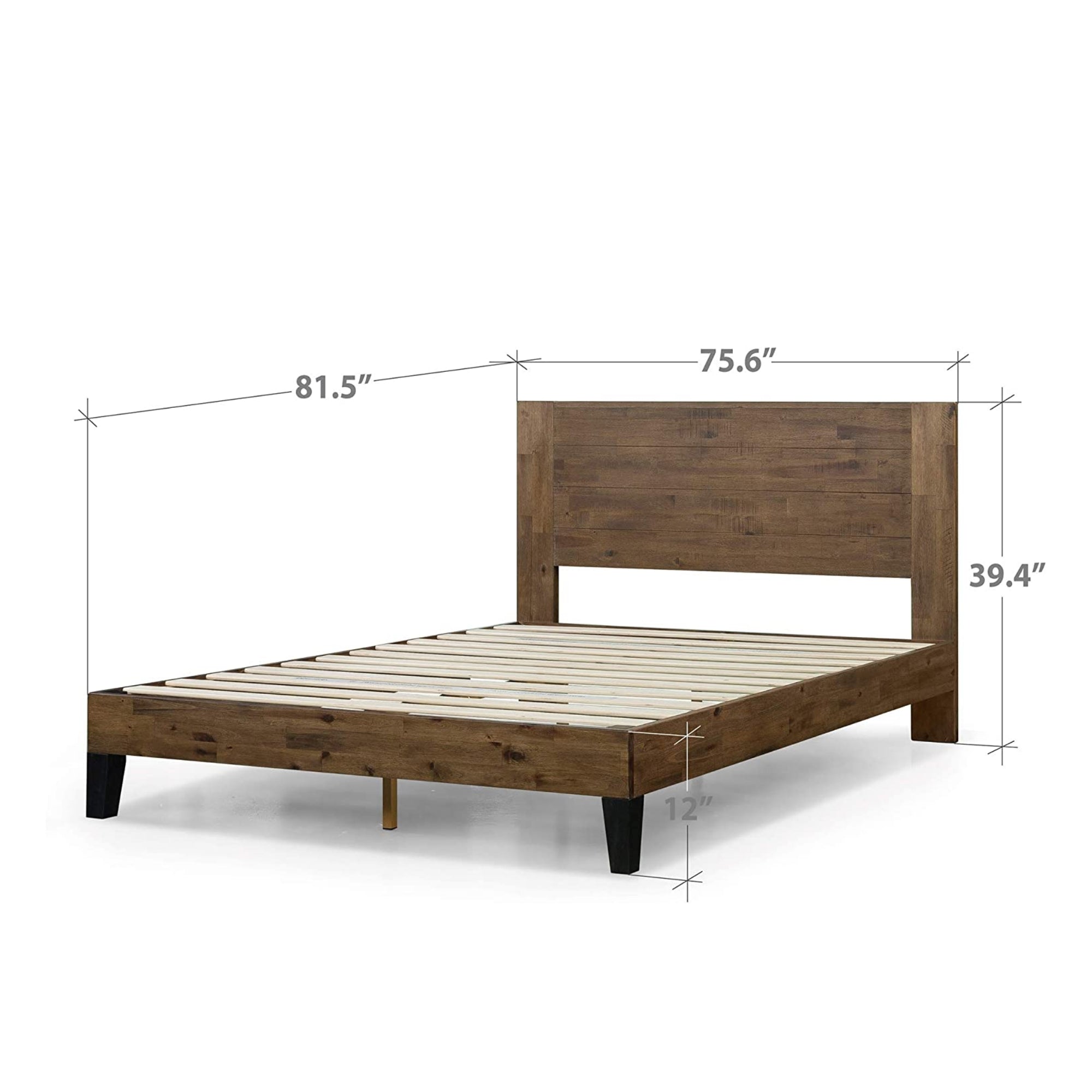 Tonja Wood Platform Bed Frame