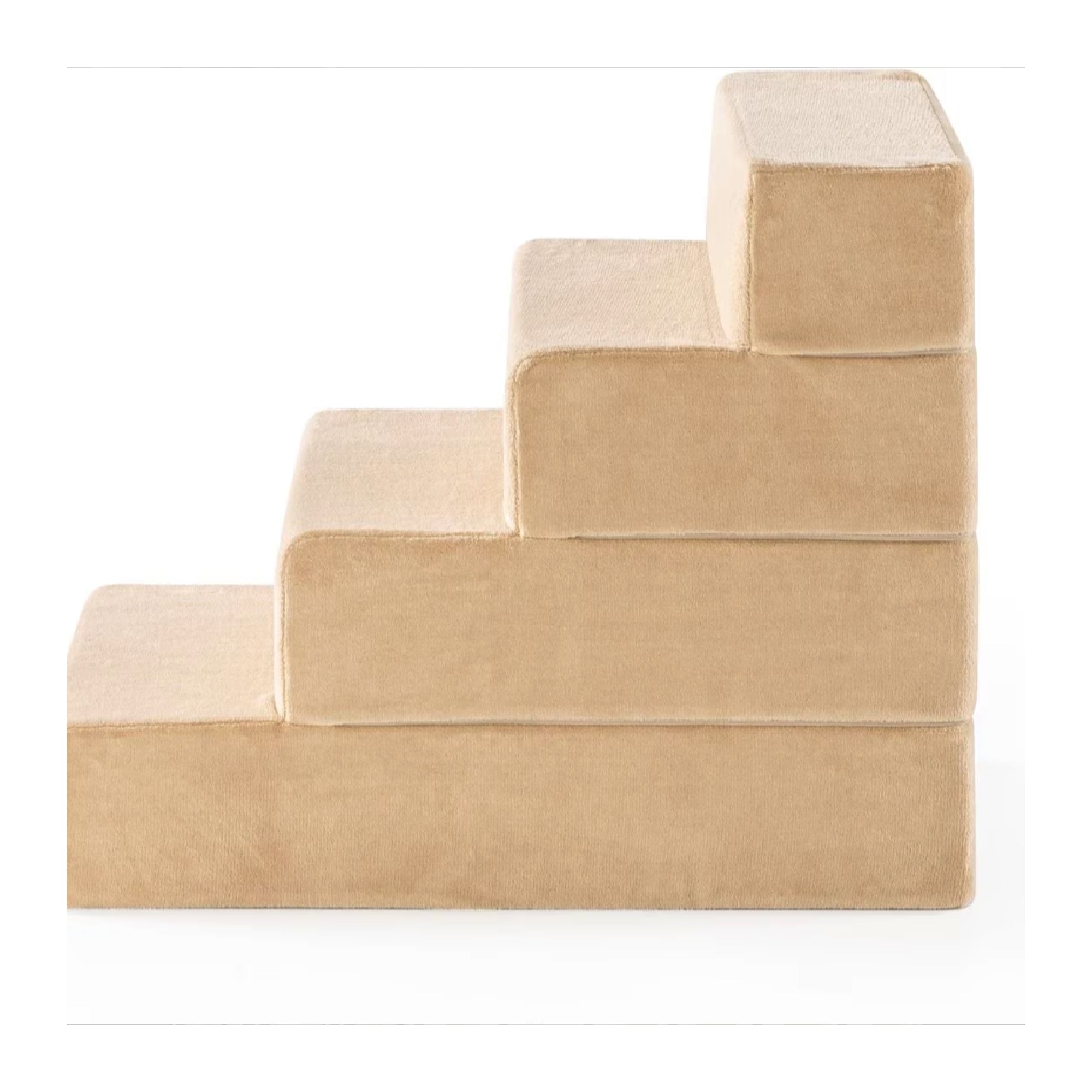 Foam 13â-24â Comfort Pet Stairs, Cream