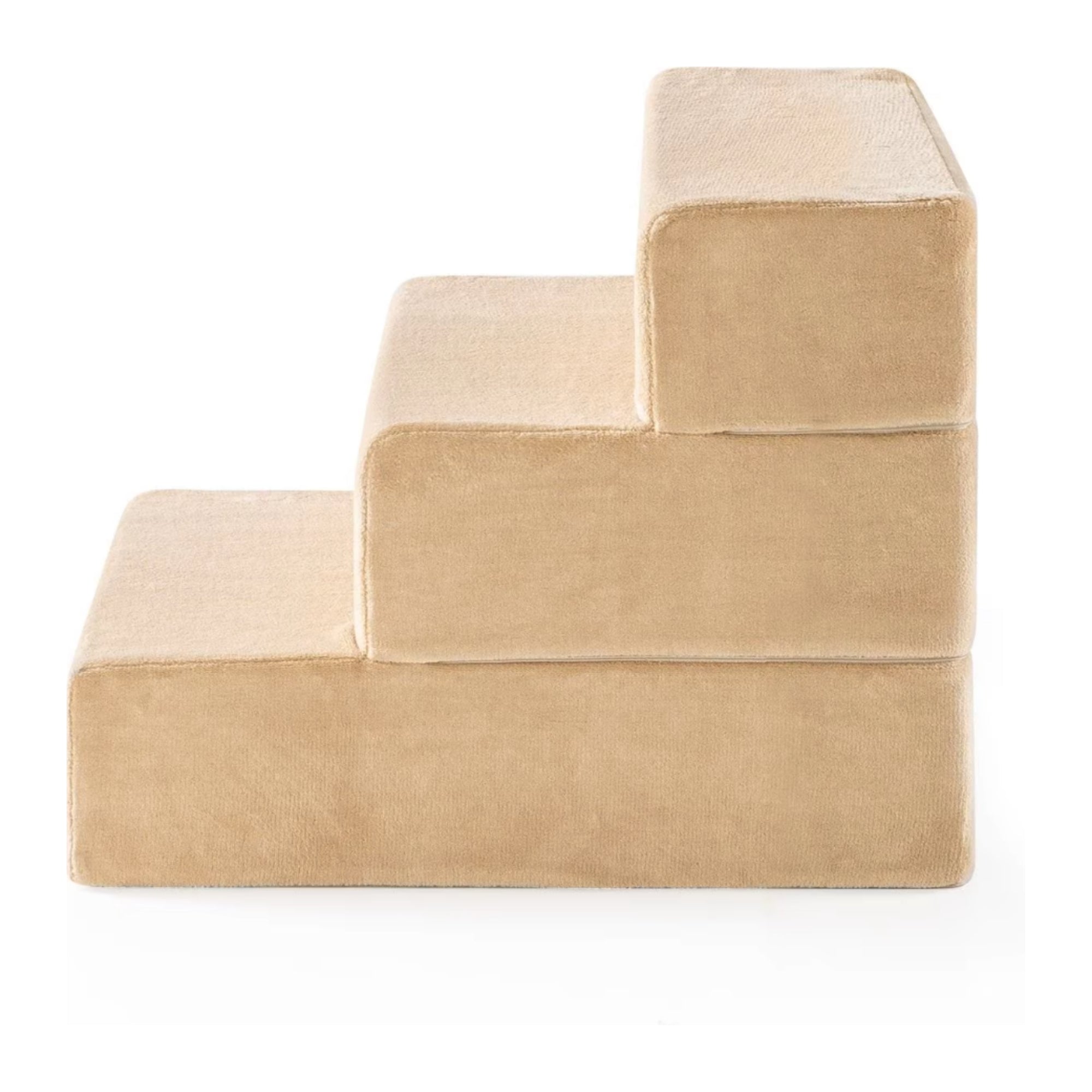 Foam 13â-24â Comfort Pet Stairs, Cream