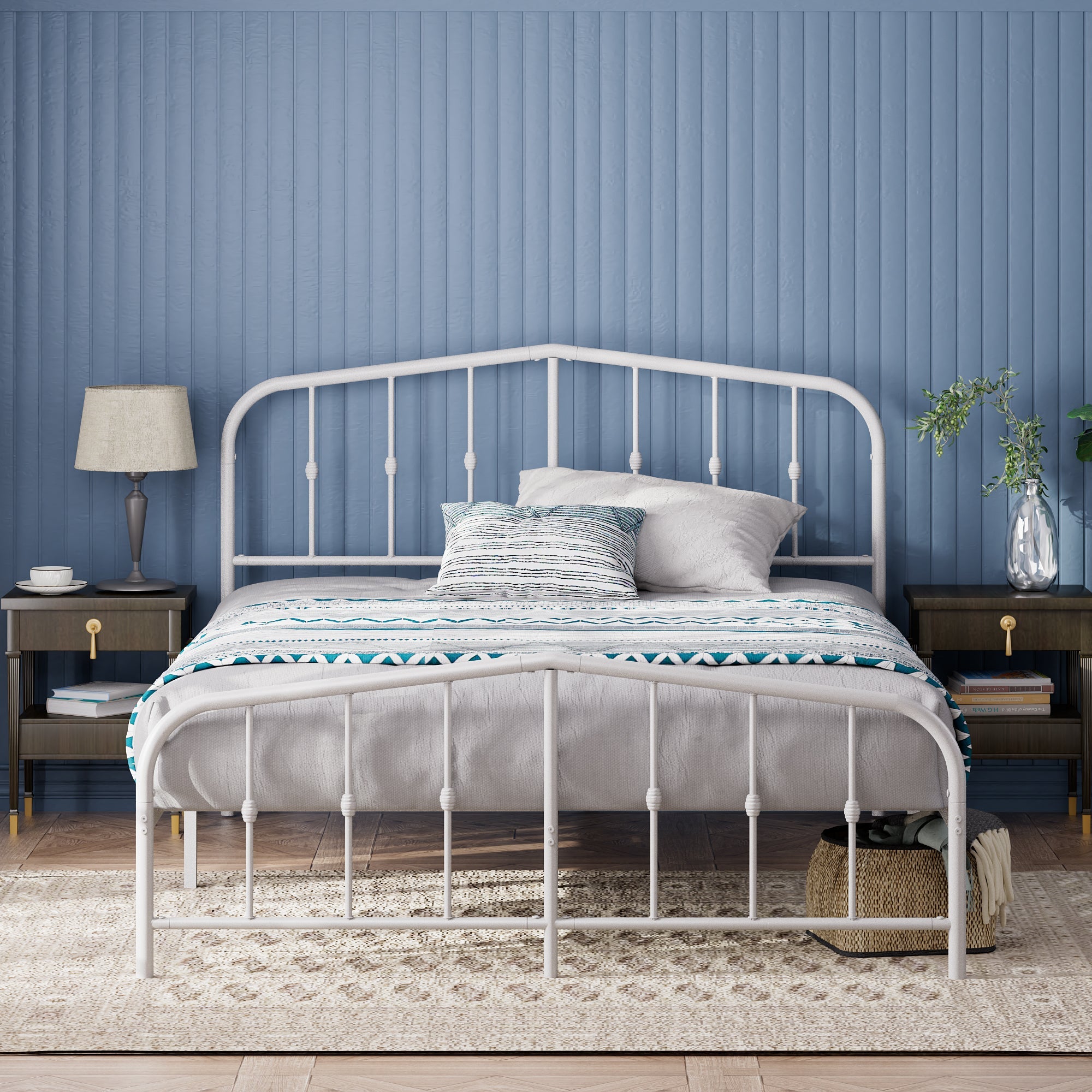 Heidi Metal Platform Bed Frame