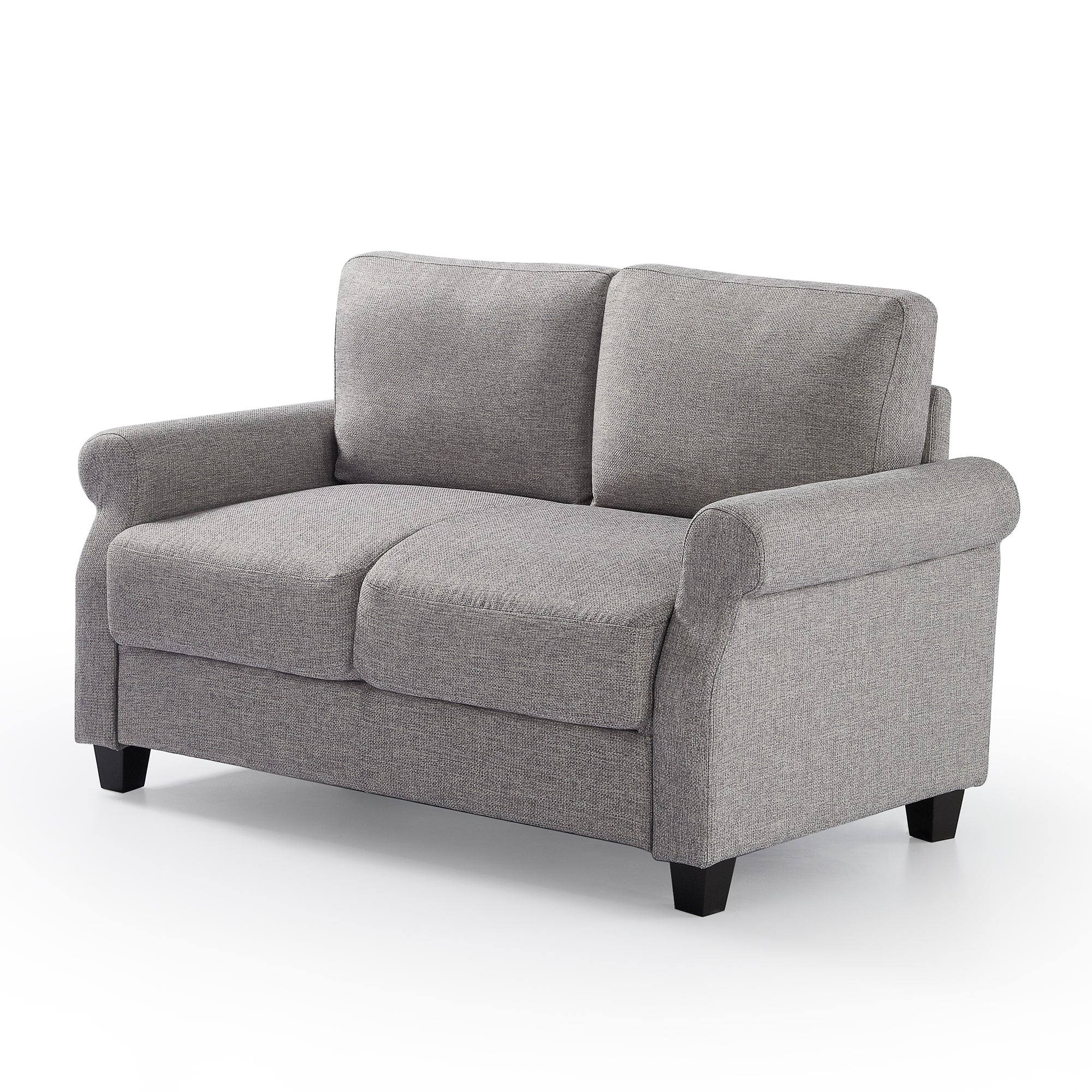 Josh Traditional Loveseat soft grey