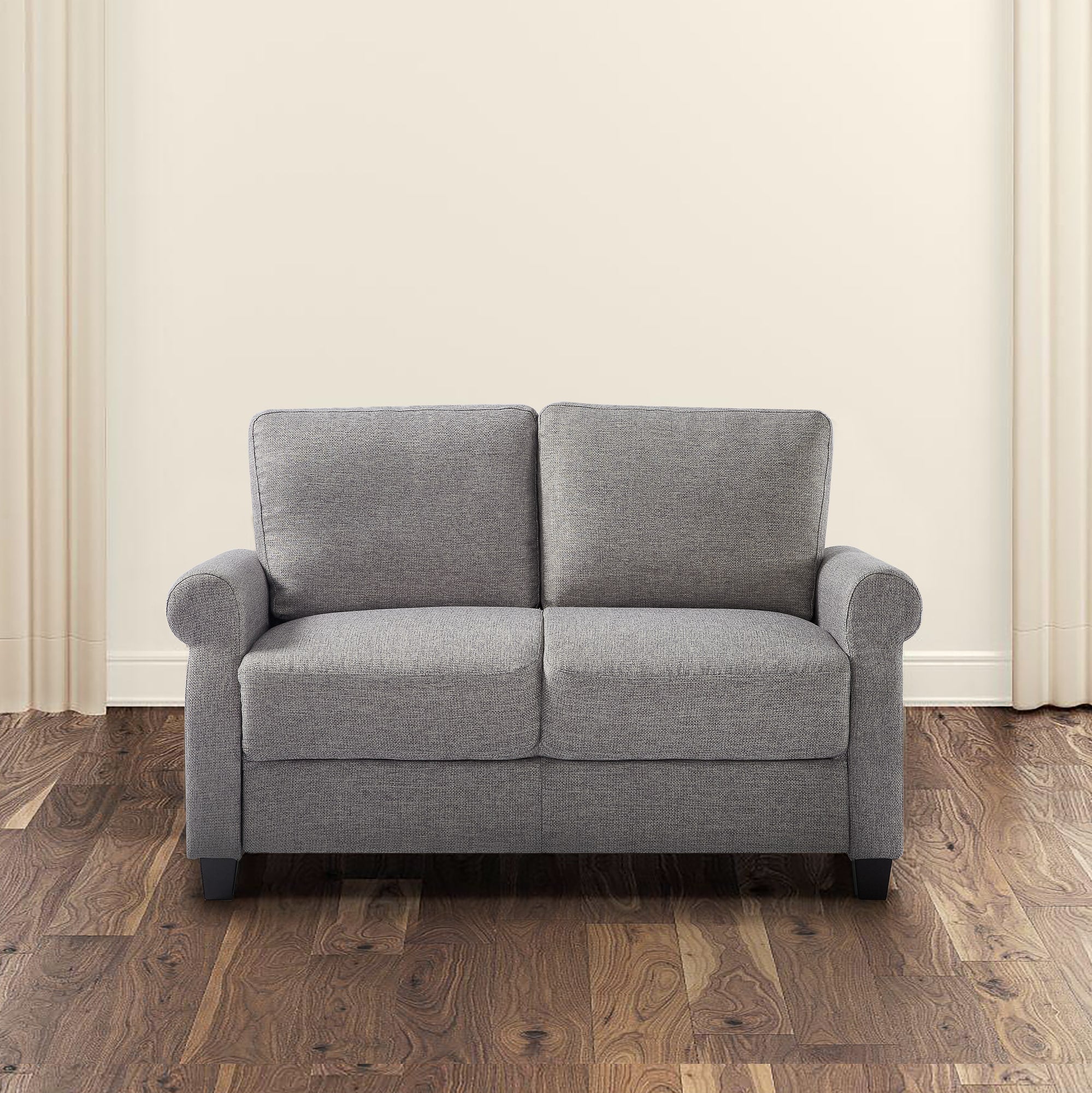 Josh Traditional Loveseat soft grey