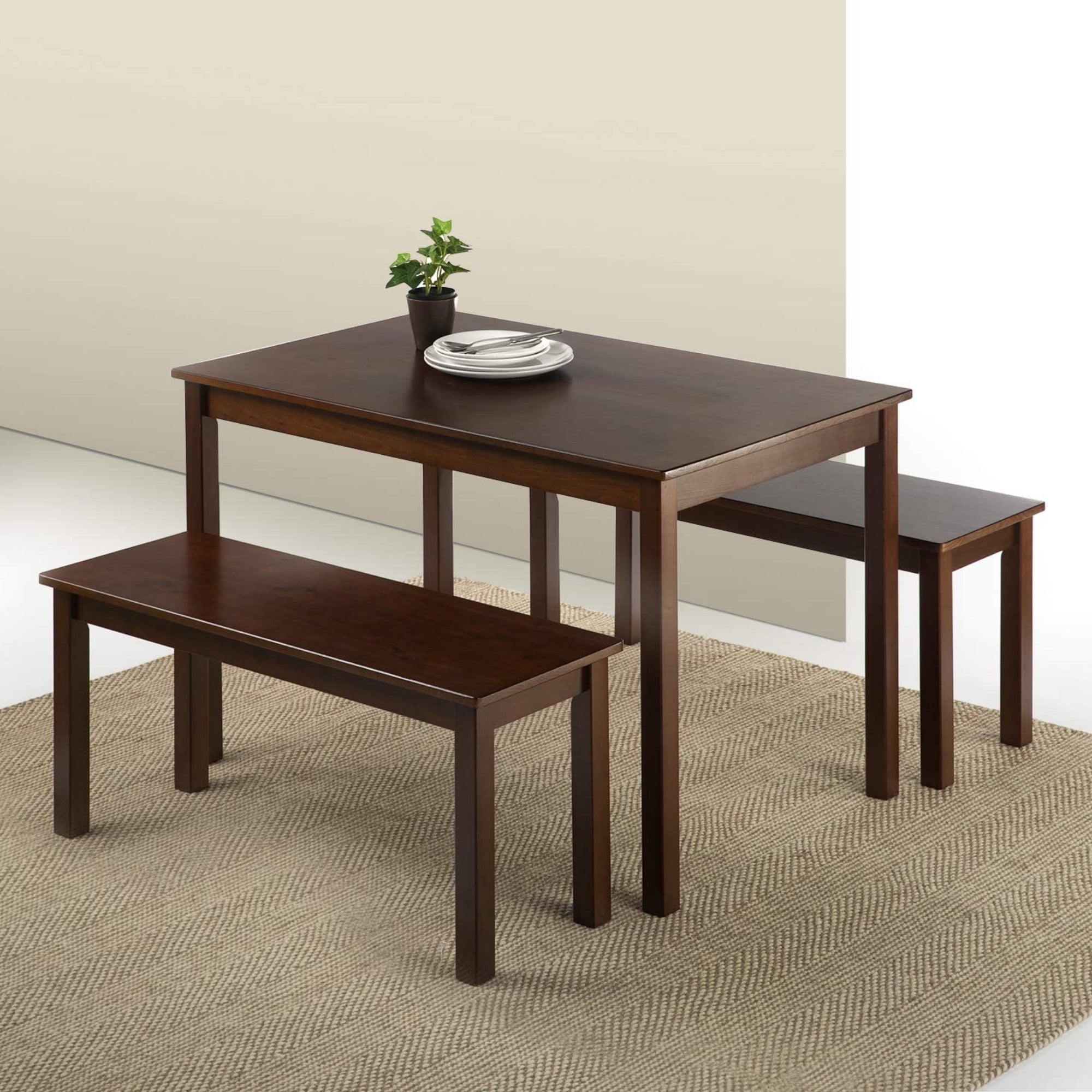 Juliet Wood Dining Table Set