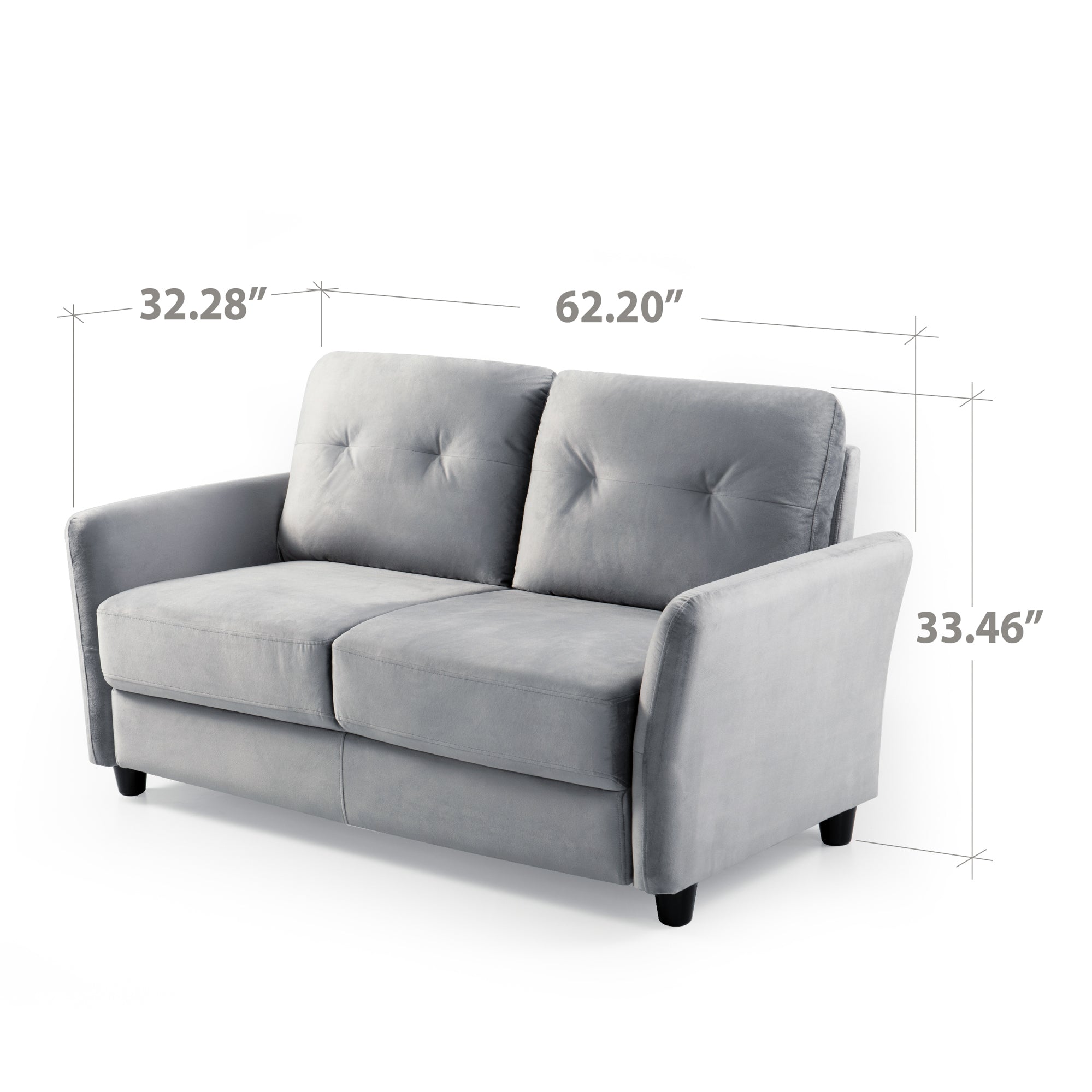 Ricardo Contemporary Loveseat