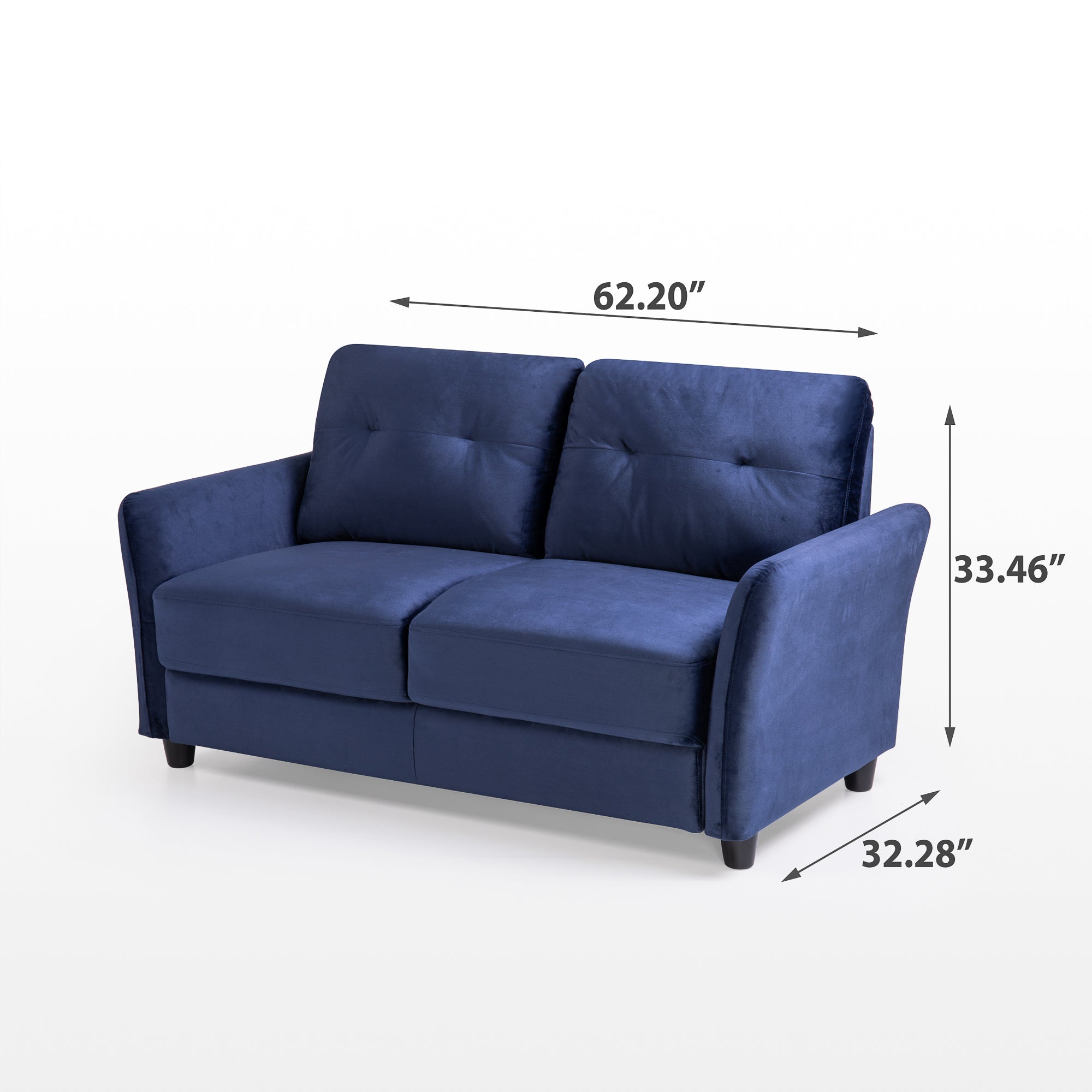 Ricardo Contemporary Loveseat