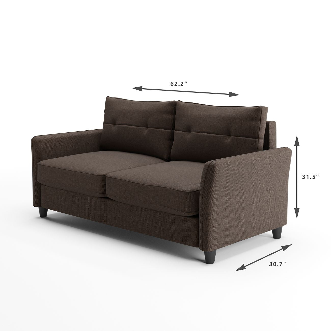 Ricardo Contemporary Loveseat