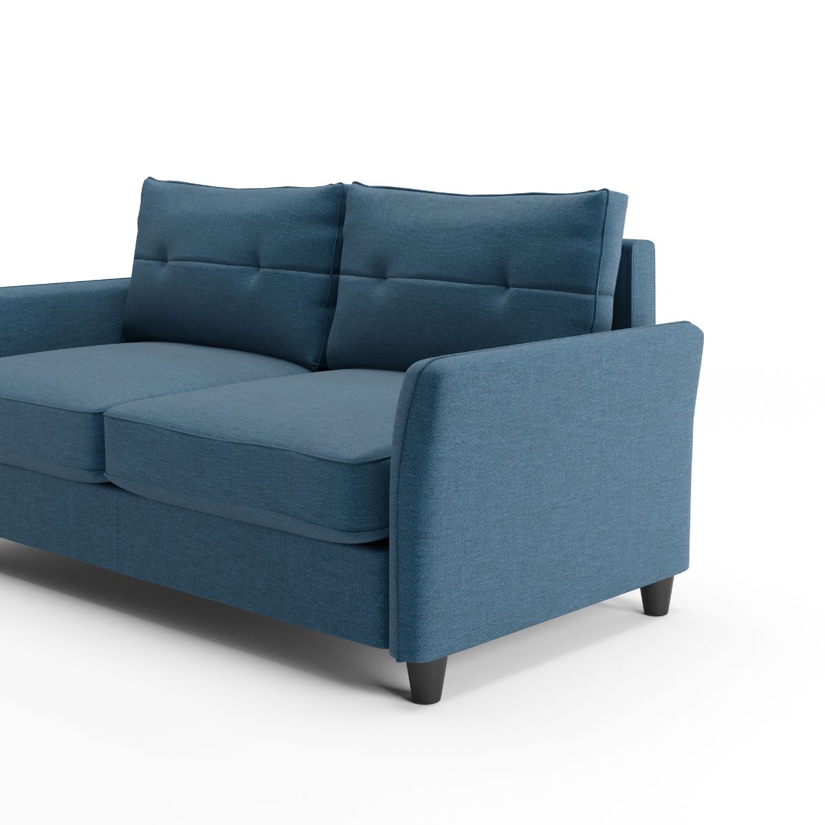 Ricardo Contemporary Loveseat blue