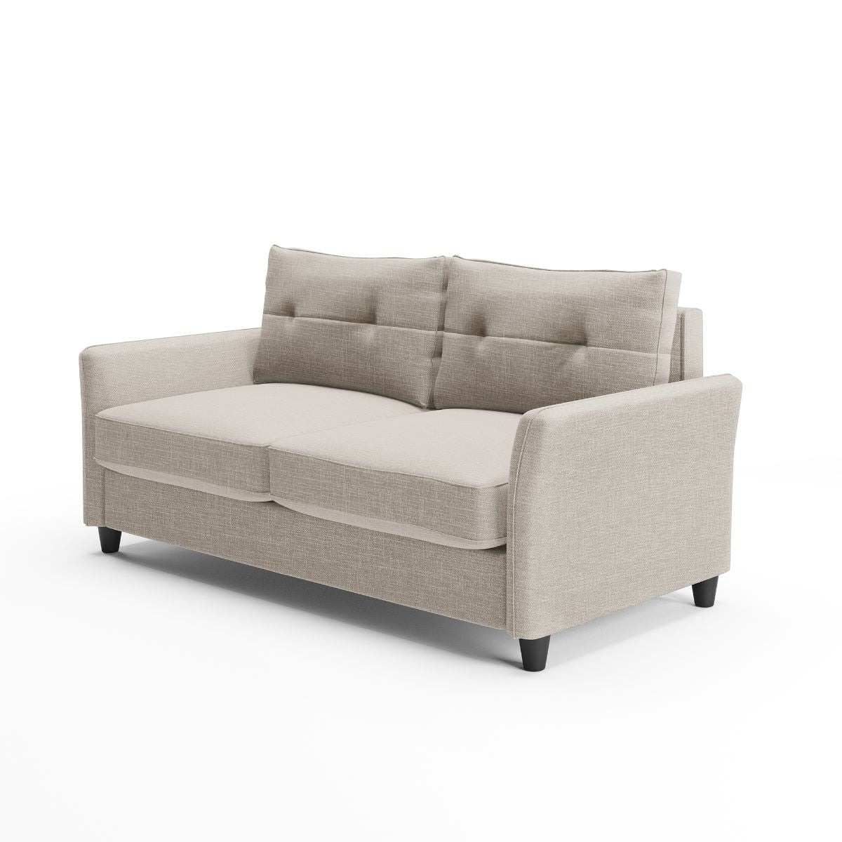 Ricardo Contemporary Loveseat Beige