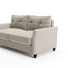 Ricardo Contemporary Loveseat Beige