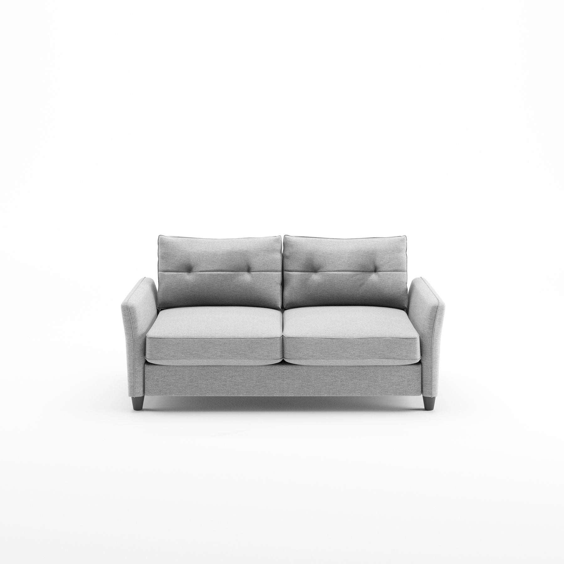 Ricardo Contemporary Loveseat soft grey