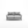 Ricardo Contemporary Loveseat soft grey