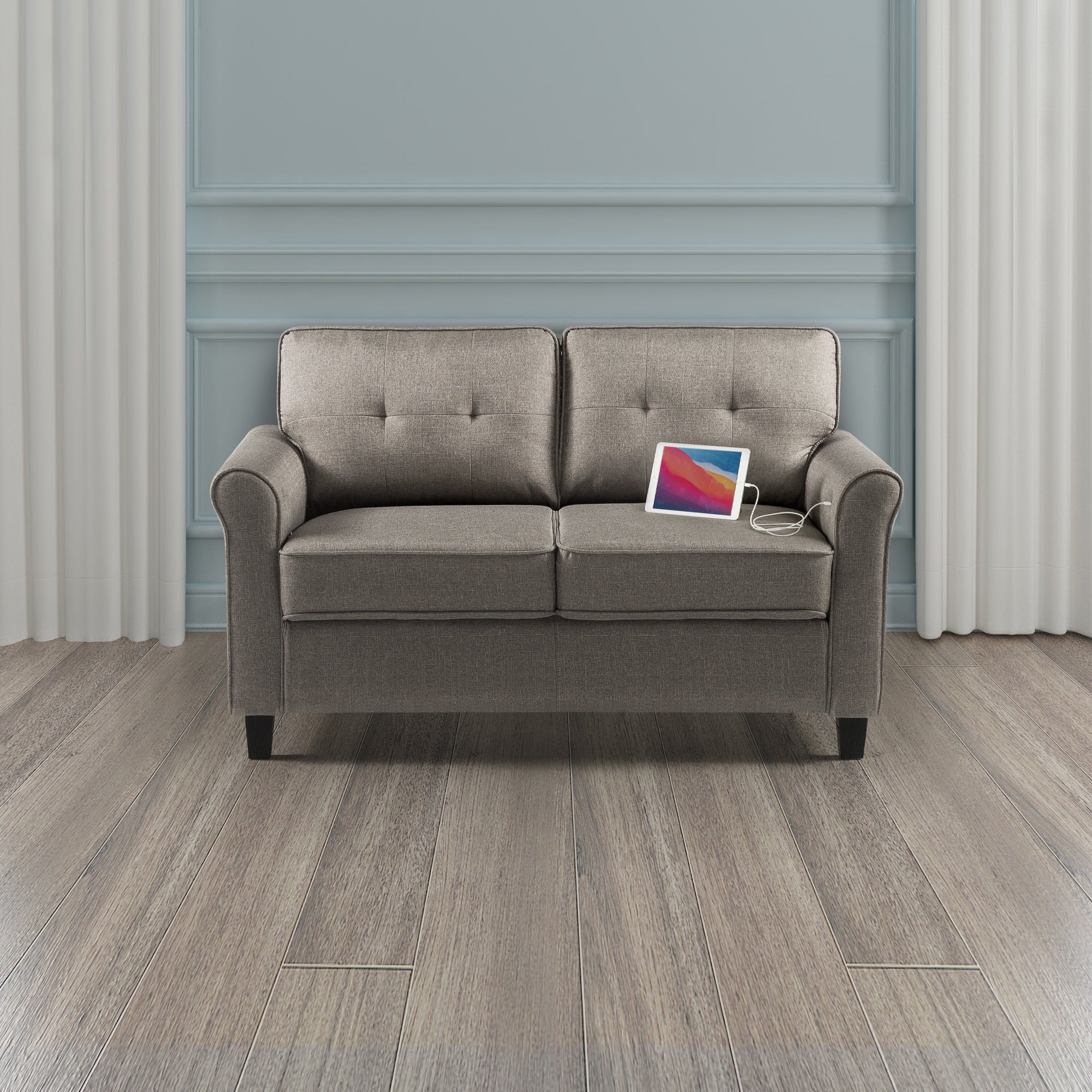 Sayan Loveseat with USB