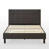 Lottie Upholstered Platform Bed Frame with USB Ports