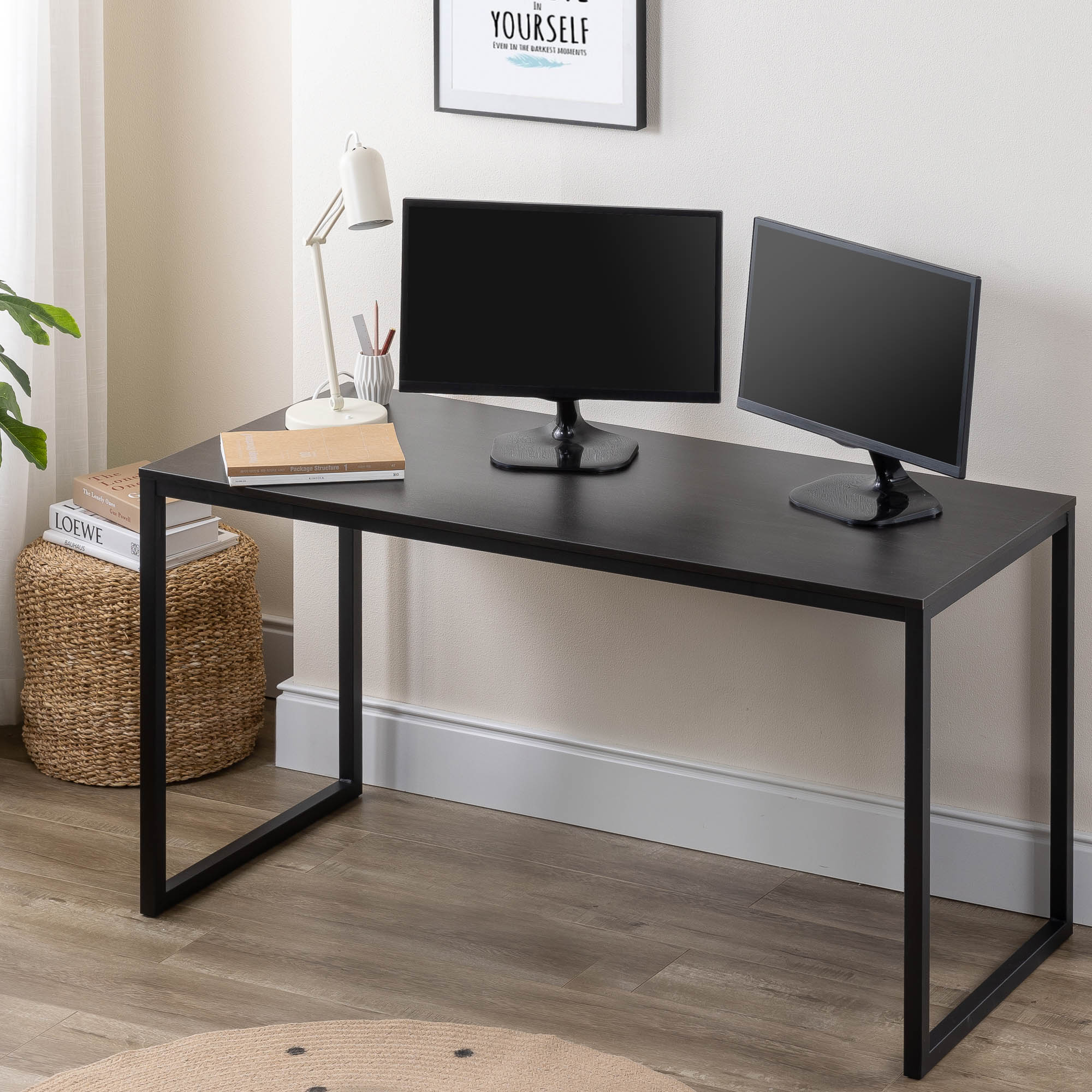 Jennifer Metal Frame Desk