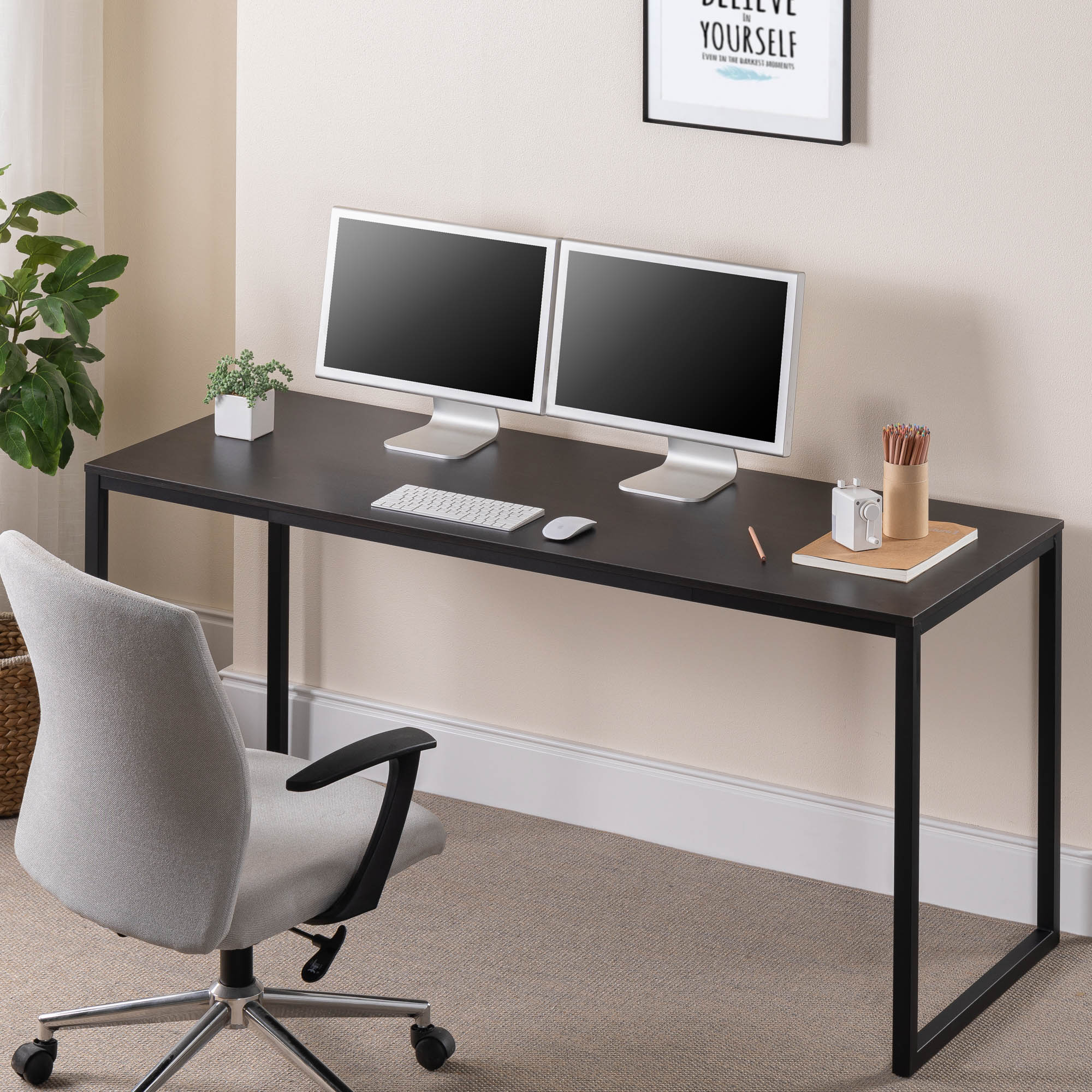 Jennifer Metal Frame Desk