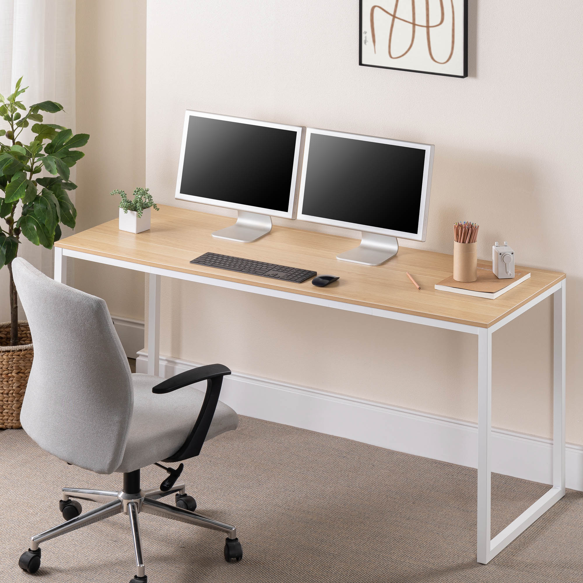 Jennifer Metal Frame Desk