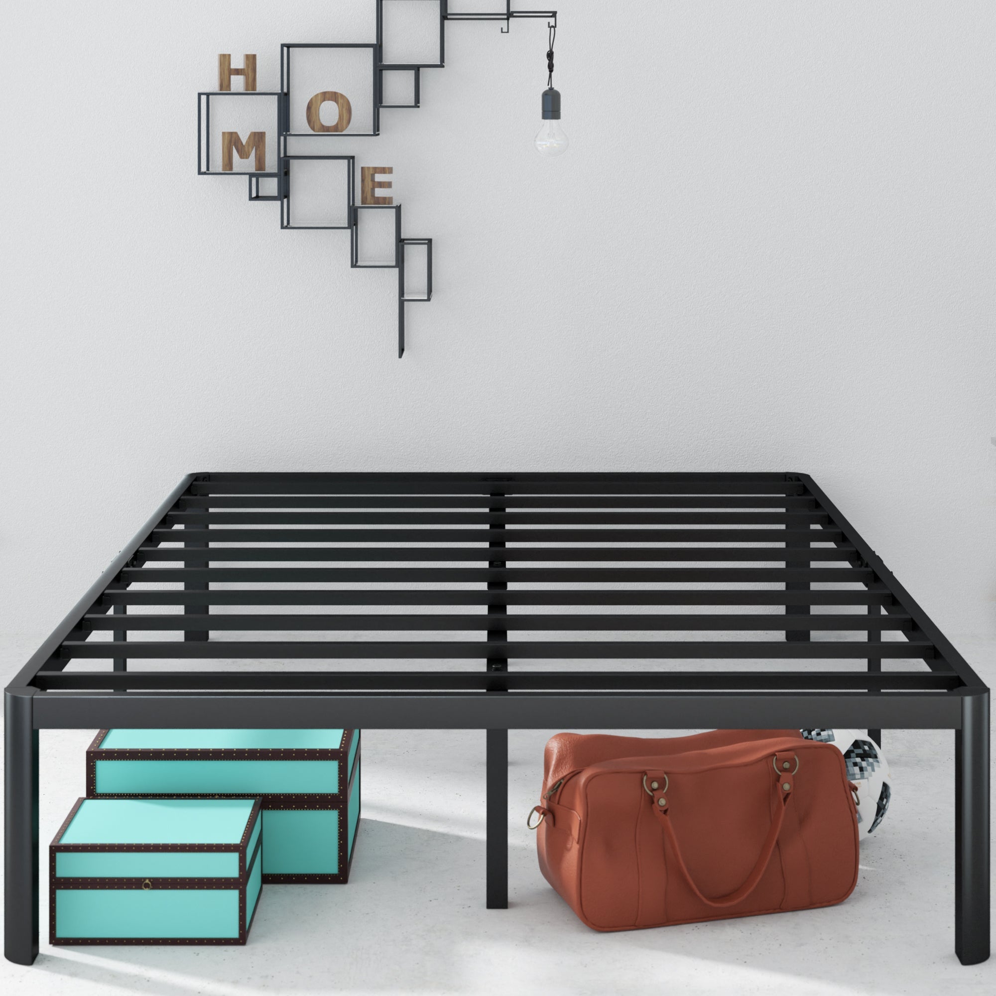 Van Metal Platform Bed Frame