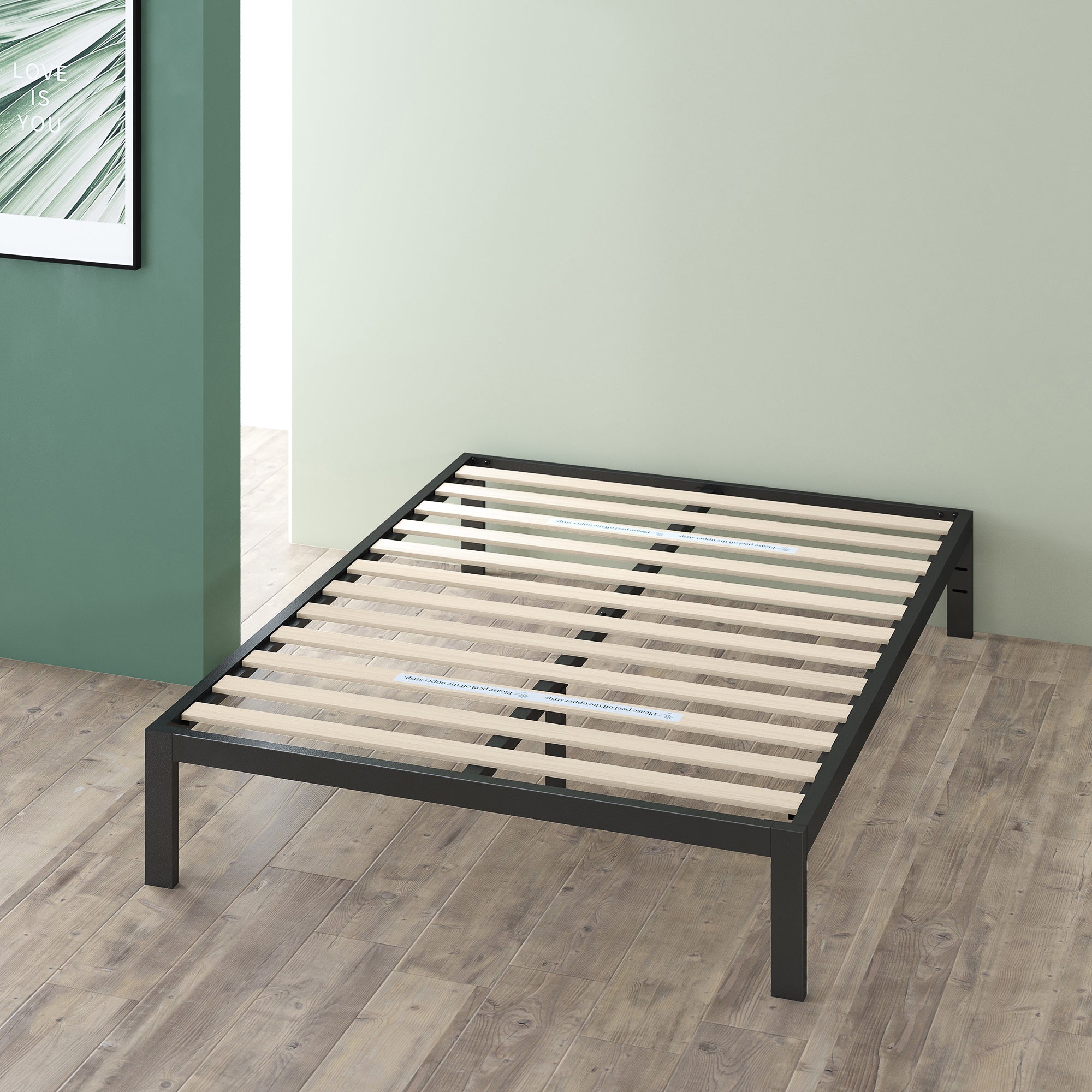 Mia Metal Platform Bed Frame