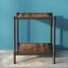 Wesley Metal and Wood Side Table