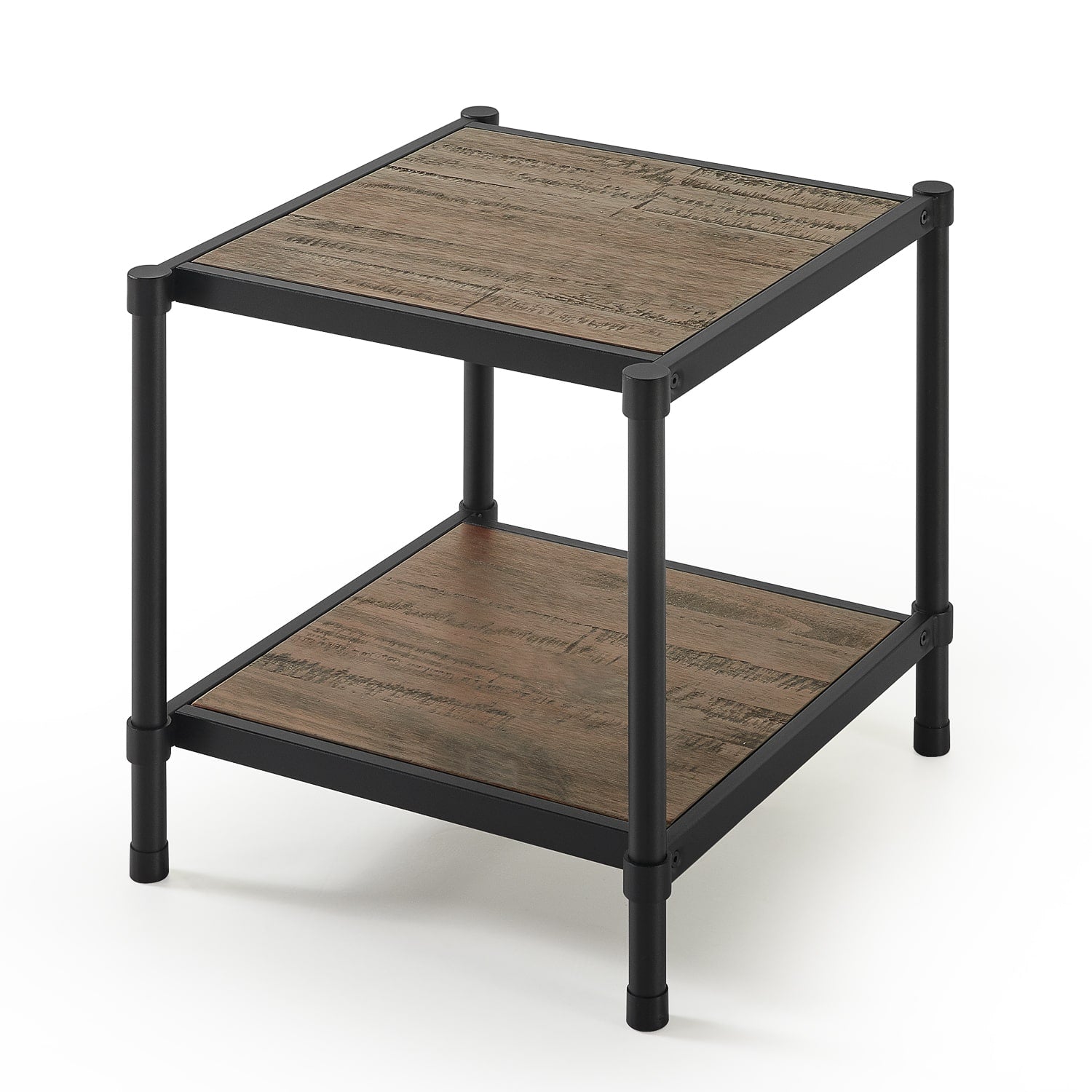 Wesley Metal and Wood Side Table