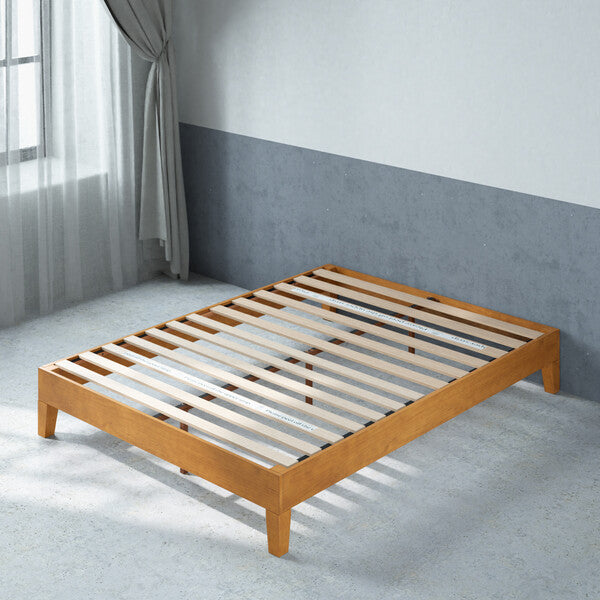 Alexis Deluxe Wood Platform Bed Frame